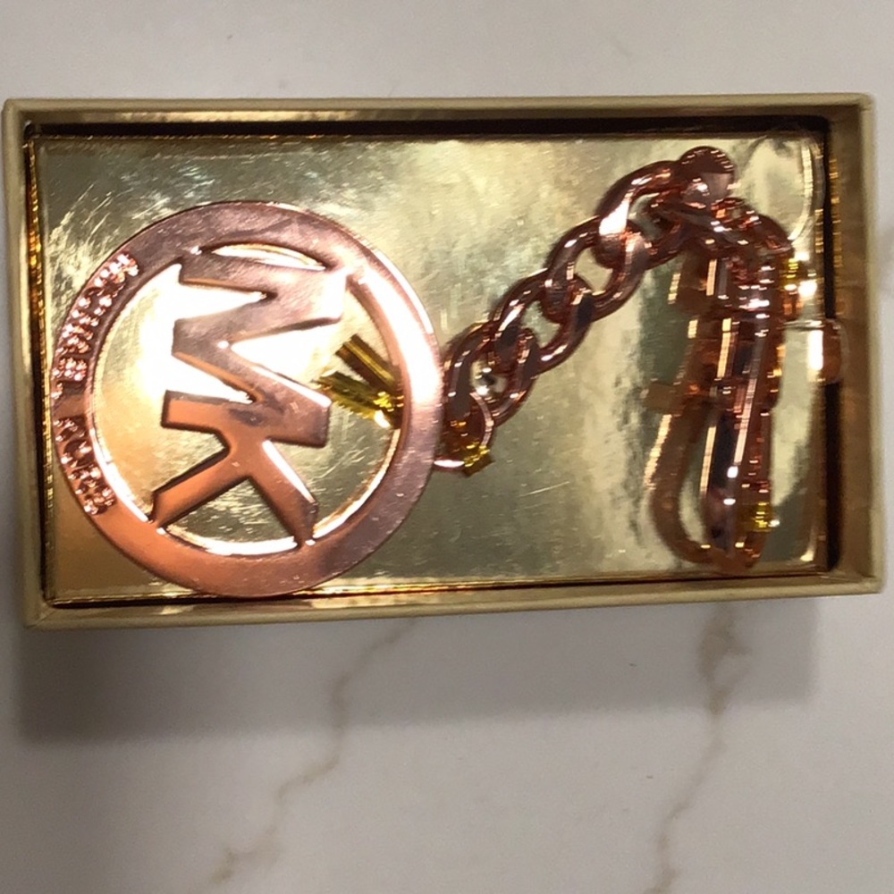 Michael Kors Rose Gold Key Chain
